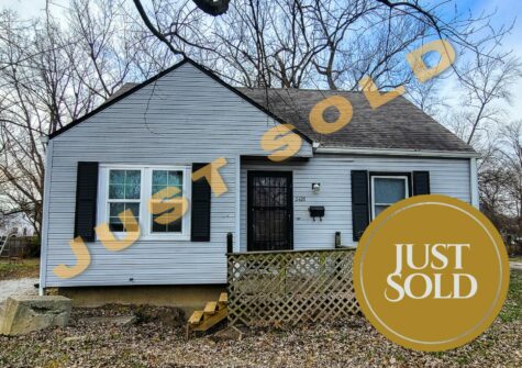JUST SOLD : 2426 N Webster Ave. Indianapolis, IN 46219
